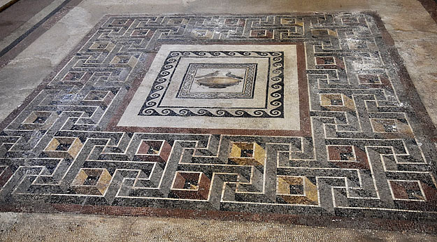 Villa Romana Mosaic Floor