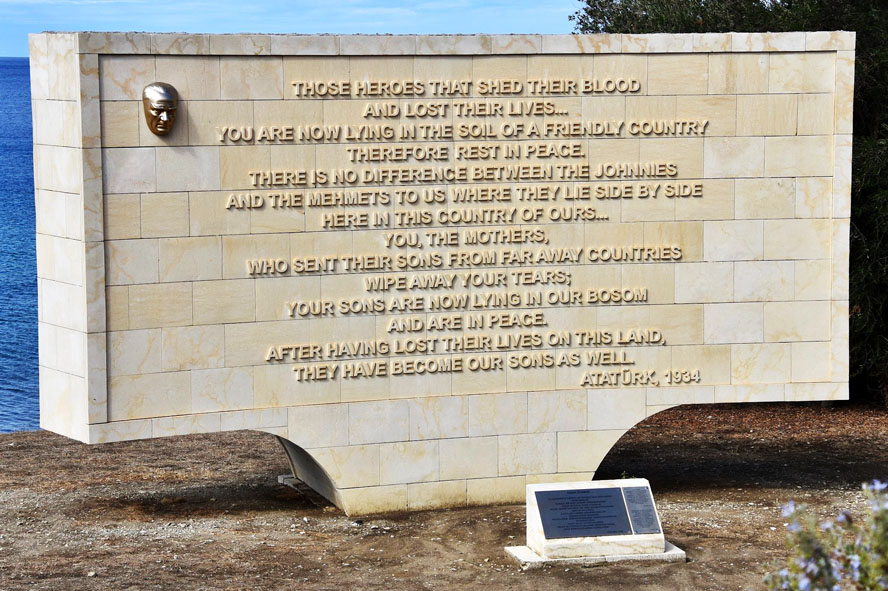 Ataturk Quote. Gallipoli – A WWI Tragedy Revisited