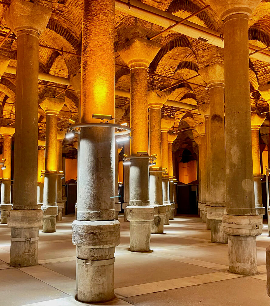 Cistern of Philoxenos. Hagia Sophia – Church, Mosque or Museum?