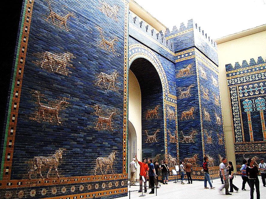 Ishtar Gate, Pergamon Museum, Berlin By Rictor Norton