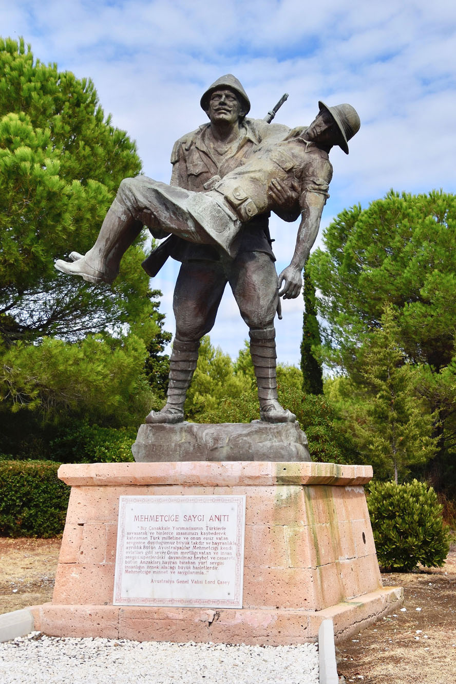 Respect to Mehmetcik Monument. Gallipoli – A WWI Tragedy Revisited