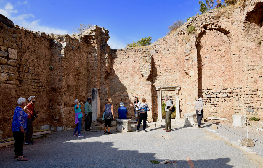 Inside the Scholastica Bath. Ephesus – Visiting Turkey's Most Impressive Ruins.