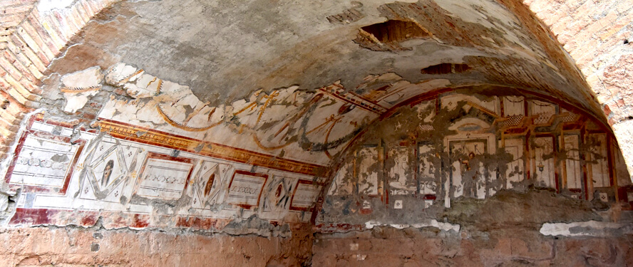 Painted Ceiling. Ephesus – Visiting Turkey's Most Impressive Ruins.