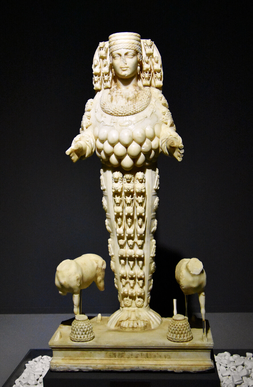 Artemis of Ephesus. The Ephesus Museum, Selcuk, Turkey.