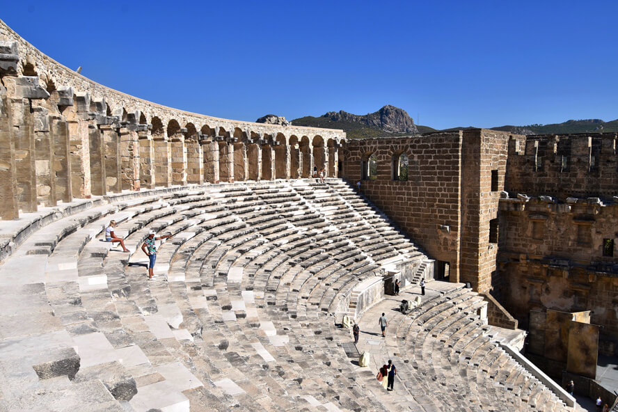 Aspendos The World’s Greatest Ancient Theatre Adventures Abroad Blog