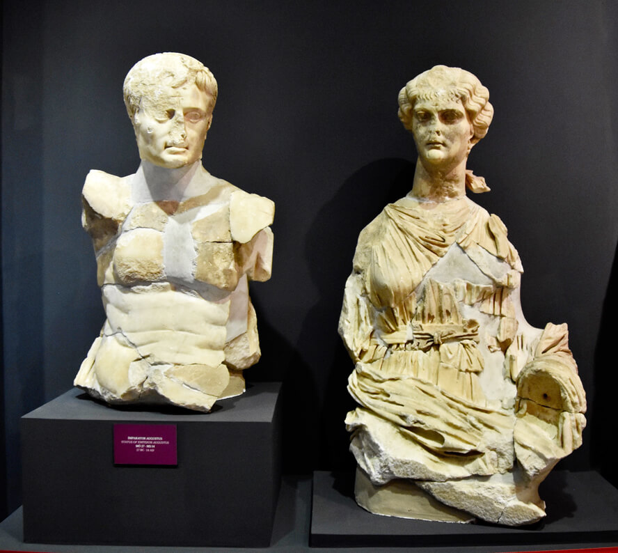 Augustus & Livia. The Ephesus Museum, Selcuk, Turkey.