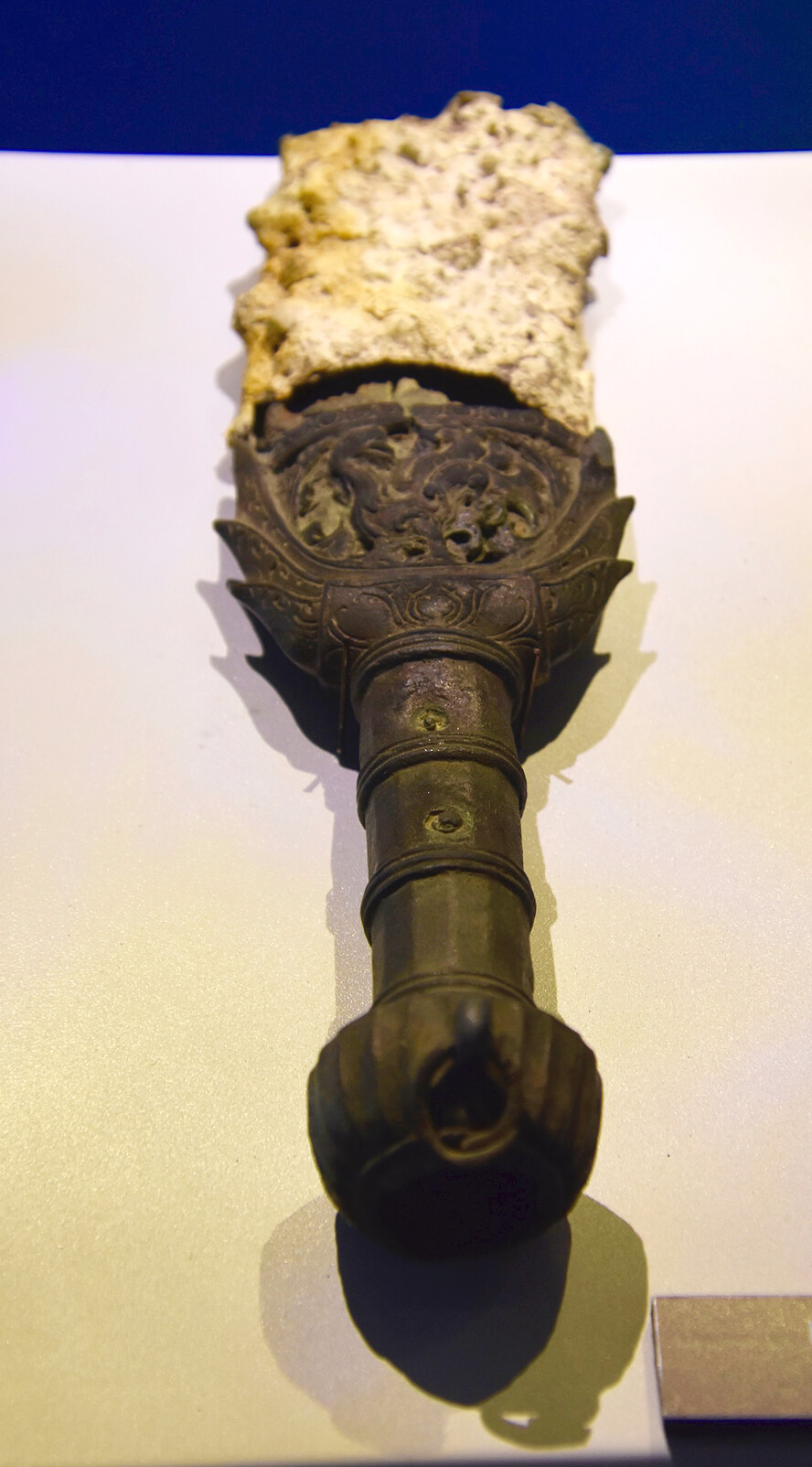 Leaded Bronze Sword Hilt of Probable Indian Manufacture. Bodrum Castle.