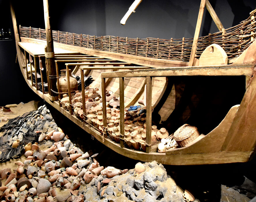 The Uluburun Shipwreck – 14th Century BC. Bodrum Castle.