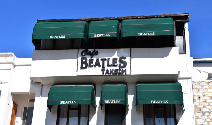 The Beatles Cafe. Bodrum.