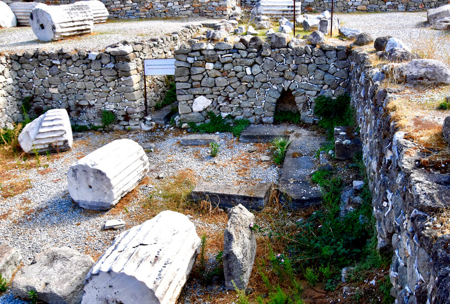 Mausolos’ Tomb Chamber. Bodrum.