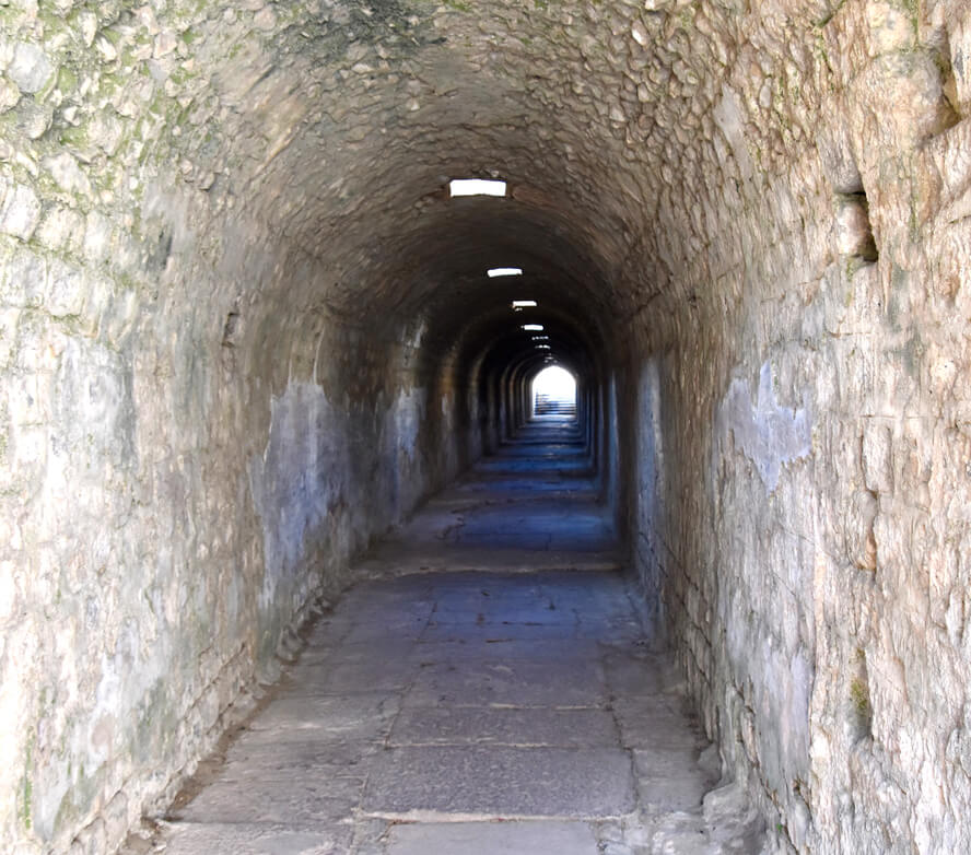The Tunnel at the Asclepeion of Galen. Galen and the Asclepeion of Pergamon.