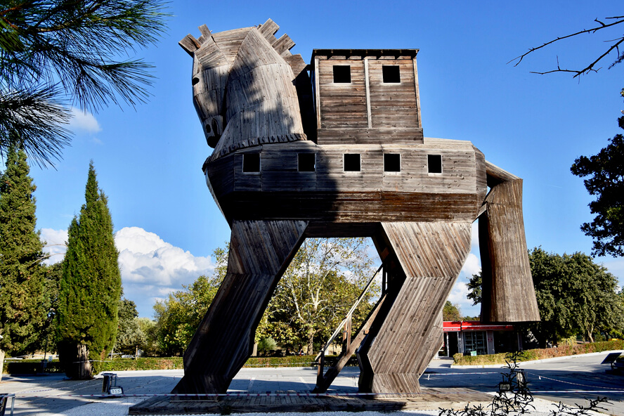 The Trojan Horse. Troy – Walking with Achilles, Ajax & Agamemnon