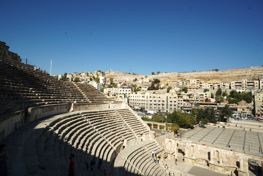 Roman Theatre: The Ancient Cities, Vast Deserts, and Salty Seas of Jordan