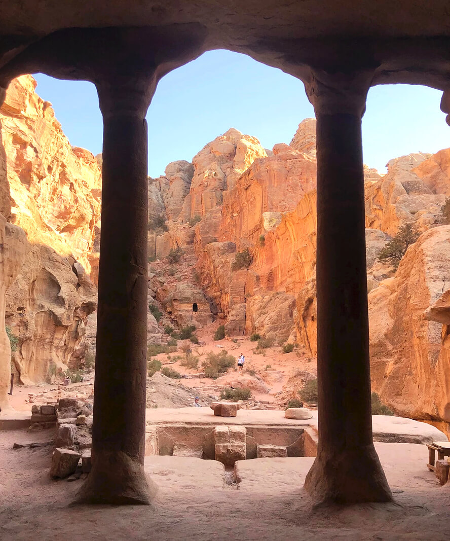 Columns: The Ancient Cities, Vast Deserts, and Salty Seas of Jordan.