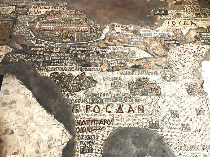 Mosaic: The Ancient Cities, Vast Deserts, and Salty Seas of Jordan.