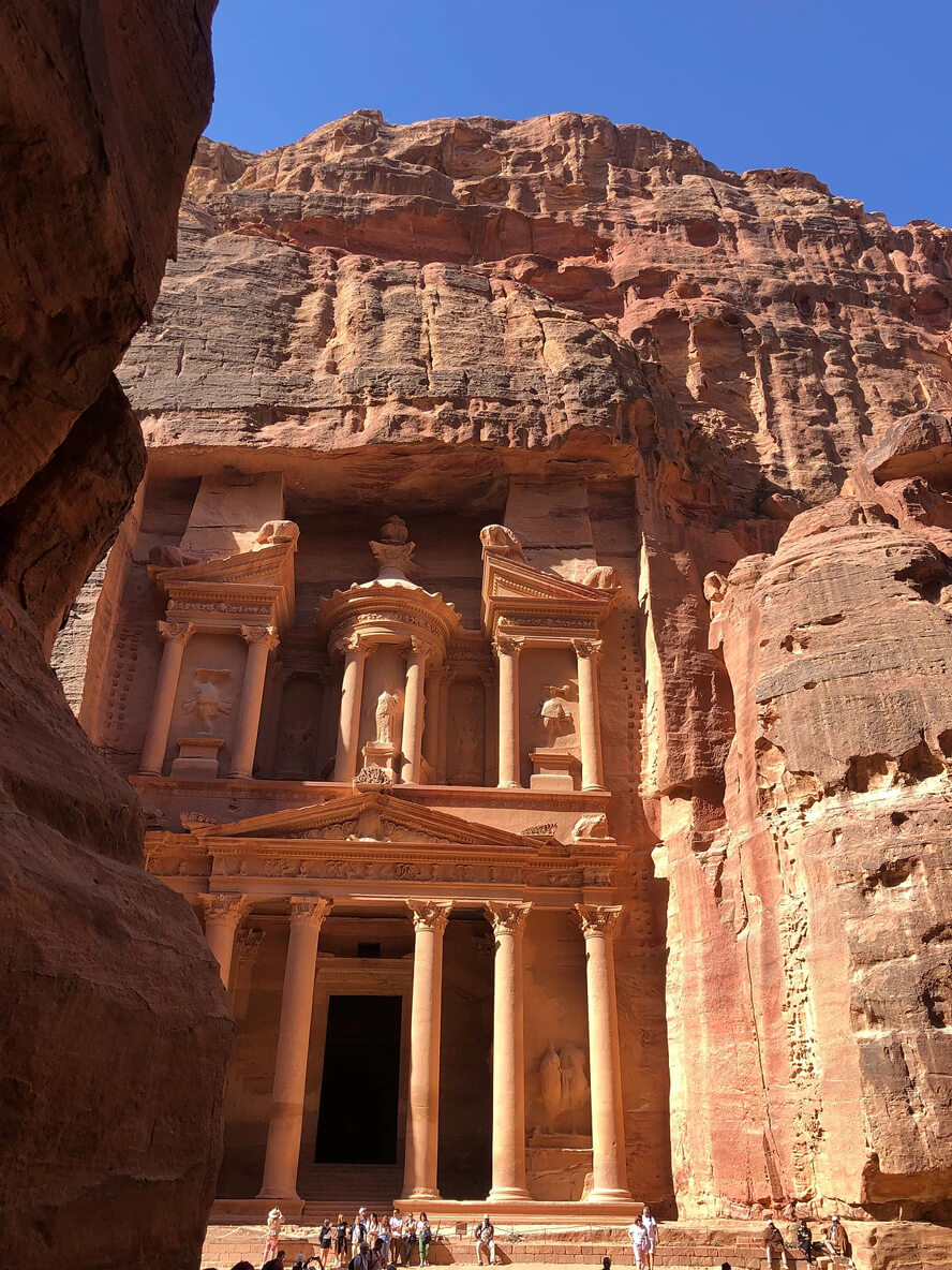 Petra: The Ancient Cities, Vast Deserts, and Salty Seas of Jordan.
