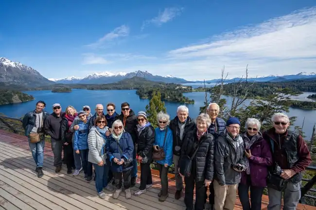 Group Photo in Bariloche | Location: Bariloche,  Argentina