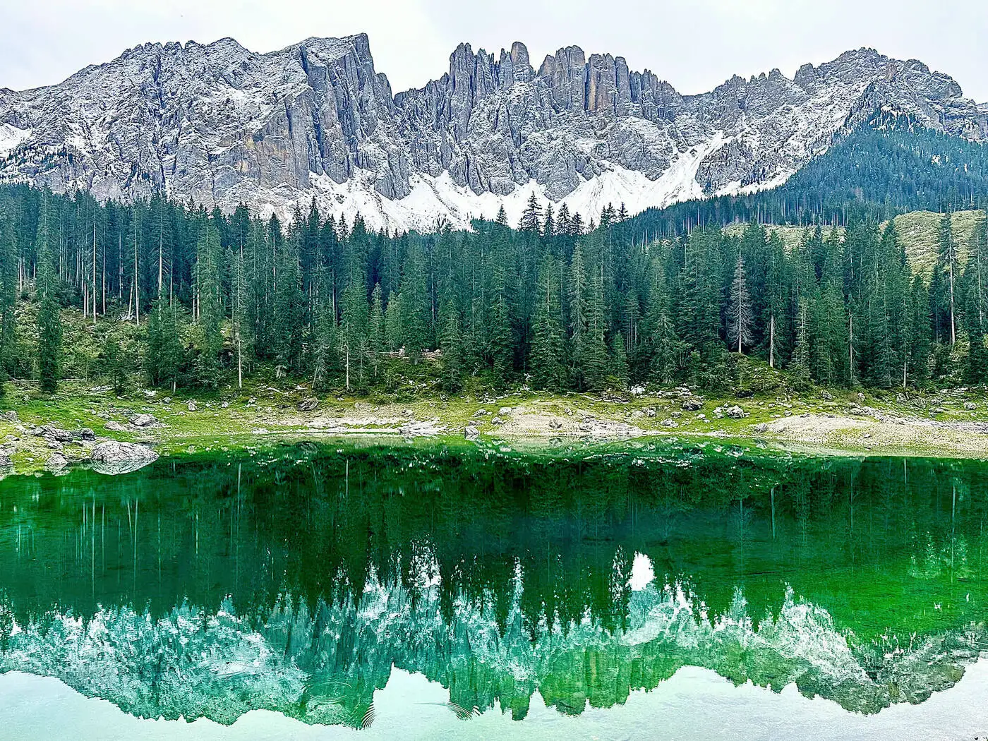 Karersee, Dolomites, South Tyrol | Location: Italy