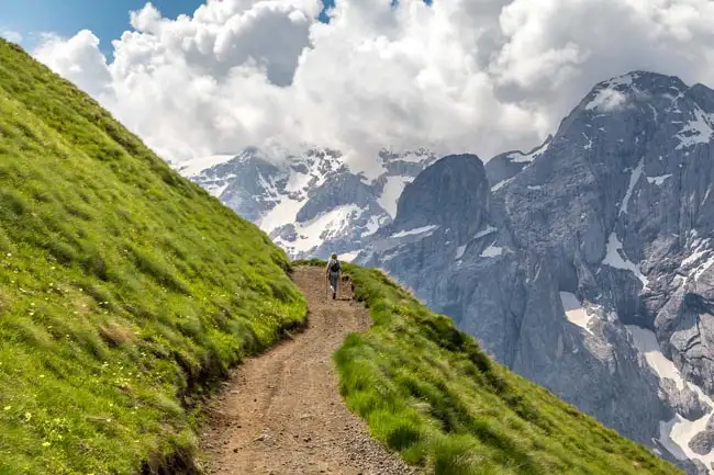 Marmolada Hike | Location: Selva di Val Gardena,  Italy