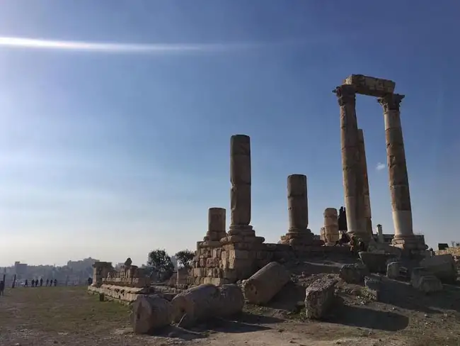 Exploring the ancient Citadel of Amman | Location: Amman,  Jordan