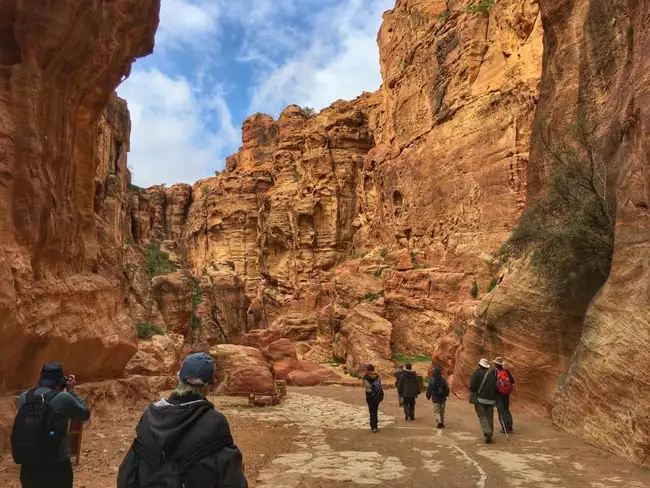 Picture perfect morning at Petra | Location: Petra,  Jordan