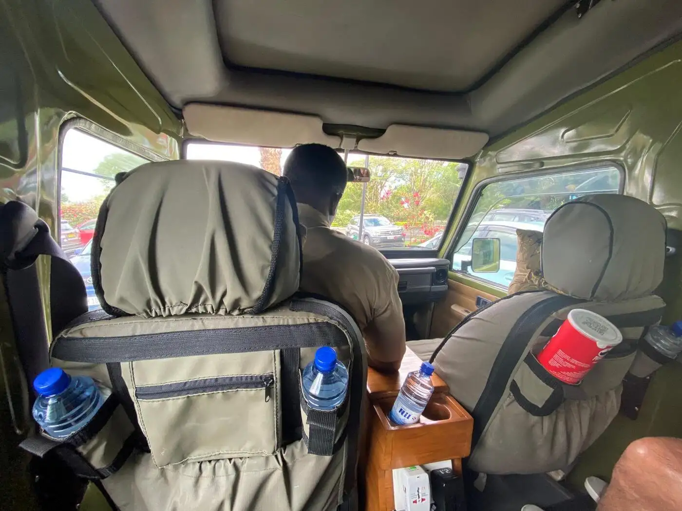 Typical vehicle interior | Location: Kenya