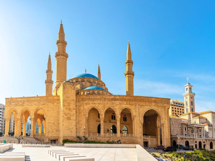 Mohammad Al-Amin Mosque and Saint Georges Maronite Cathedral | Location: Beirut,  Lebanon