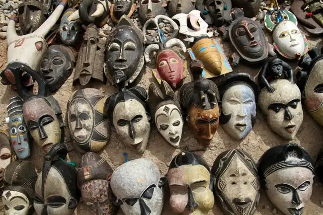 Berber Masks | Location: Taroudant,  Morocco