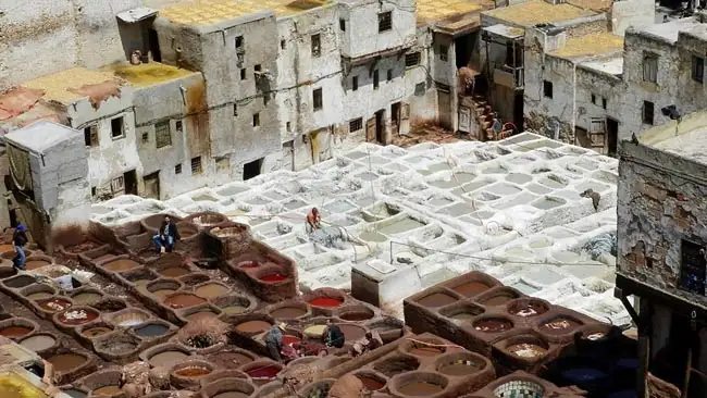 Leather Dying Pits | Location: Fes,  Morocco