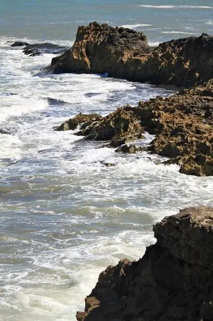 The rocky coast | Location: Essaouira,  Morocco