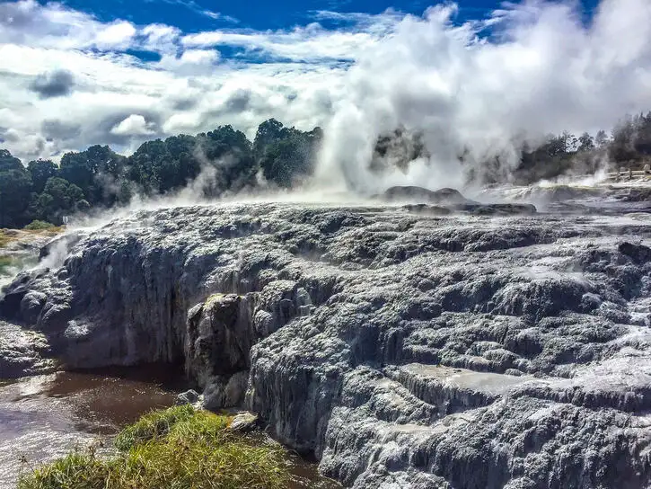 Geyser | Location: Rotorua,  New Zealand