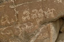 Petroglyphs at Hunza | Location: Hunza,  Pakistan