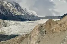 Passu Glacier on the way to Khunjerab Pass | Location: Passu,  Pakistan