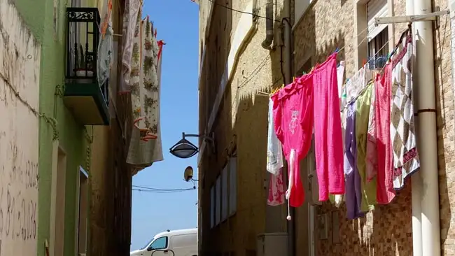 Laundry Day in Nazare | Location: Portugal