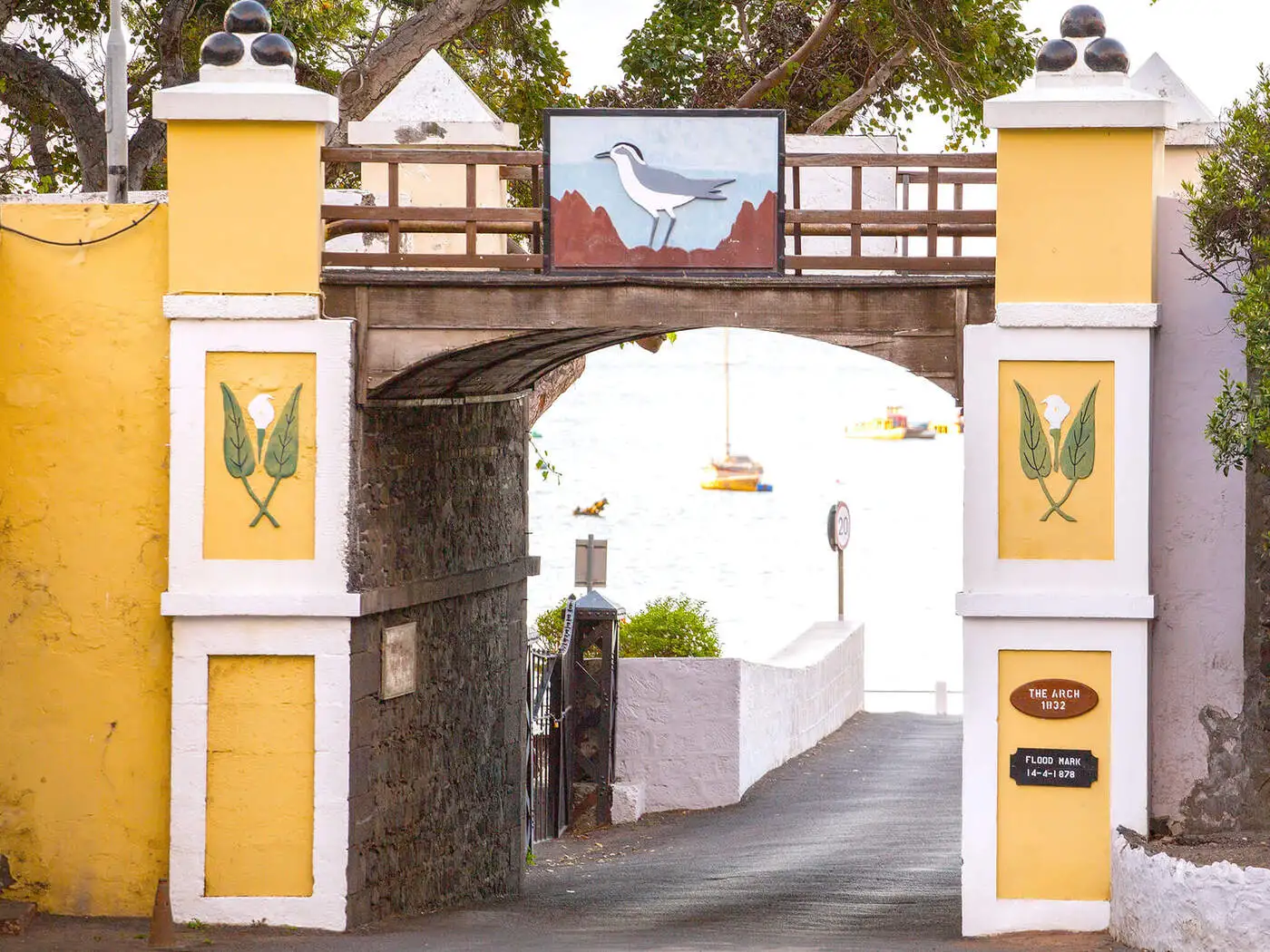 Seafront Archway Saint Helena | Location: Jamestown,  Saint Helena