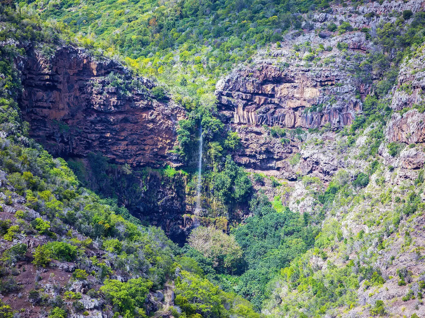 Saint Helena Heart Shaped Waterfall | Location: Saint Helena