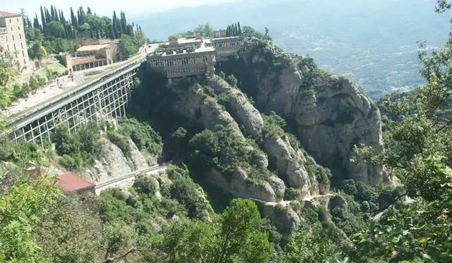 View from the Monastery of Montserrat | Location: Spain