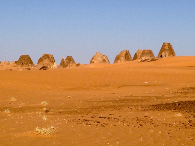 Amazing site to ourselves | Location: Meroe,  Sudan