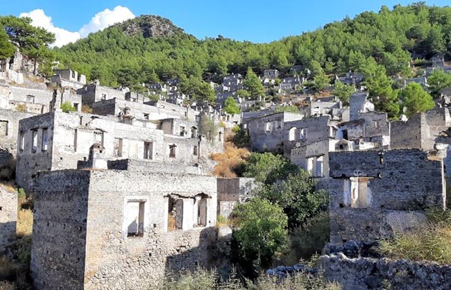 Karakoy Ghost Town | Location: Fethiye,  Turkey