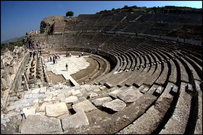 Roman Amplitheater at Ephesus | Location: Turkey