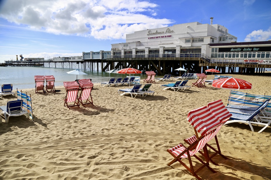 Sandown Beach on the Isle of Wight | Location: Isle Of Wight,  United Kingdom of Great Britain and Northern Ireland