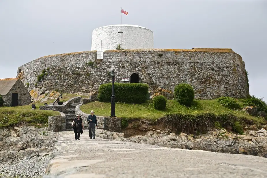 Fort Grey, a Martello Tower in Guernsey | Location: Guernsey Island,  United Kingdom