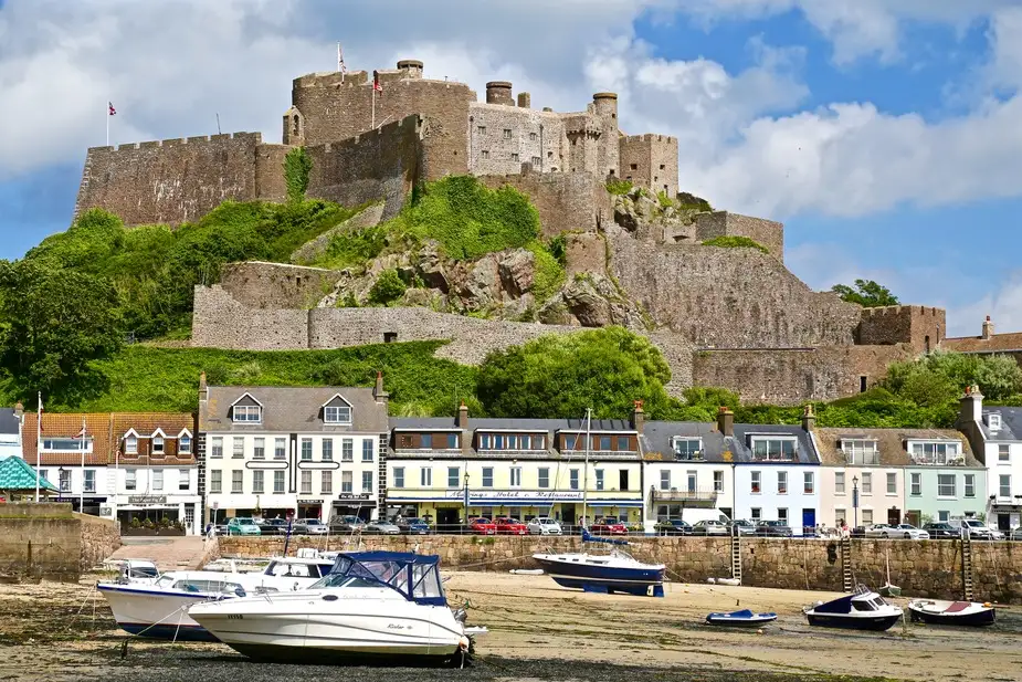 Mont Orgueil Castle on the island of Jersey | Location: Jersey Island,  United Kingdom