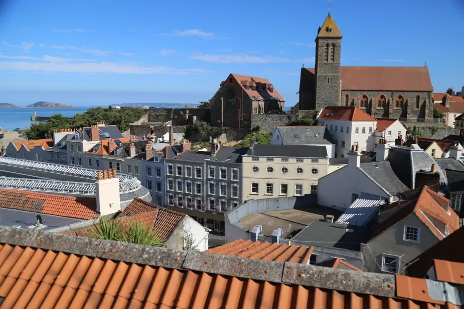 St Peter Port, capital of Guernsey | Location: Guernsey Island,  United Kingdom