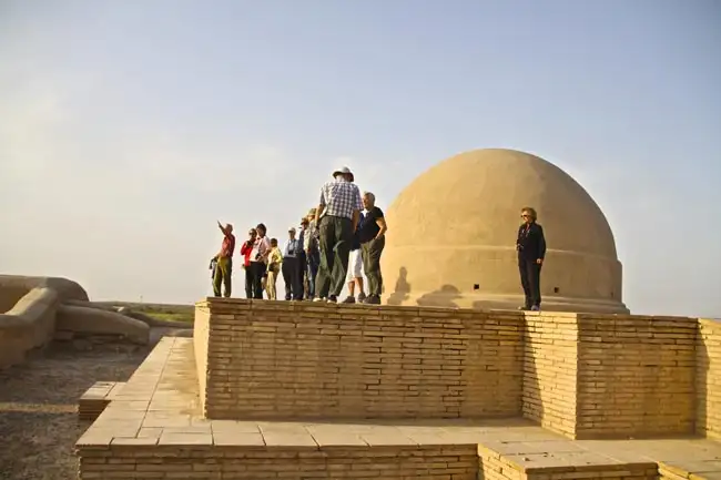 The ancient Buddhist temple Fayez Tepe | Location: Uzbekistan