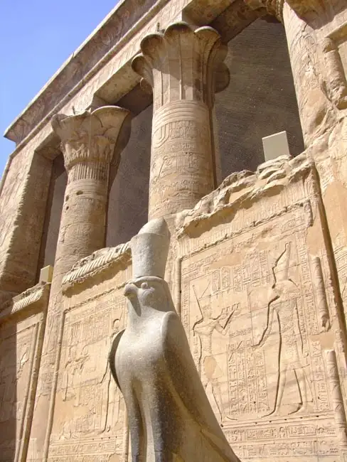 A facade of the Temple of Karnak | Location: Luxor,  Egypt