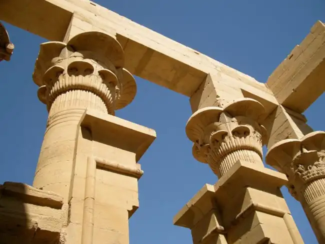 View of the Architecture of Karnak Temple | Location: Luxor,  Egypt