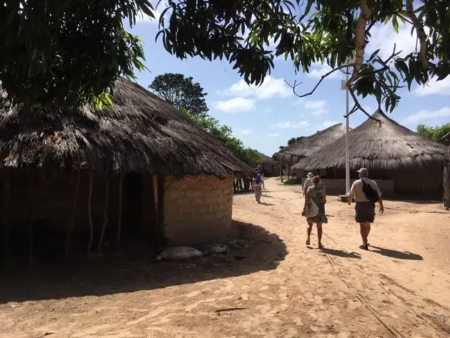 Exploring the village of Ambuduco. | Location: Orango,  Guinea-Bissau